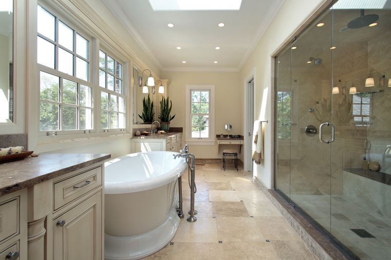 Spacious Master Bathrooms