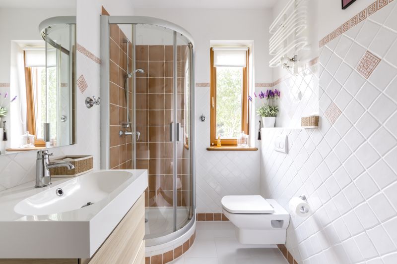 Corner Shower Space